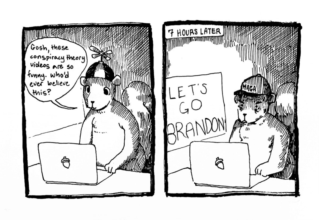 Media attention surrounding high-profile political commentators and public debate