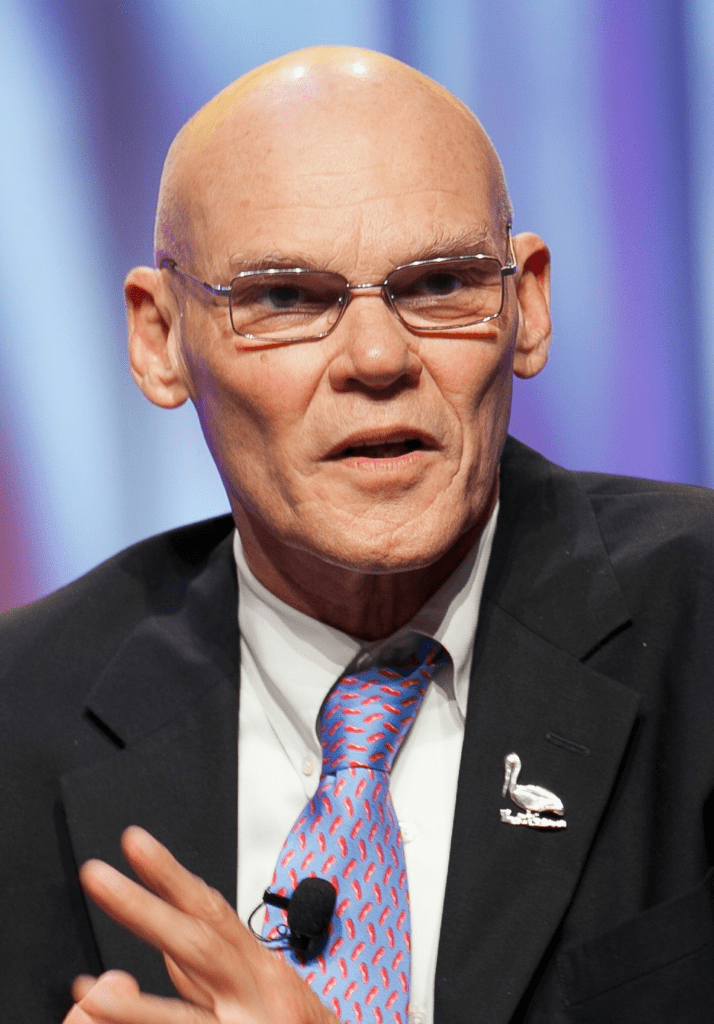 James Carville and Mary Matalin in recent years continuing their public commentary careers