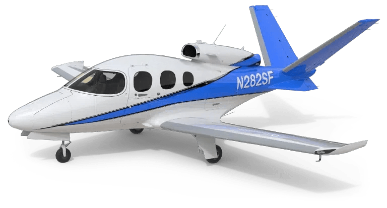 Multiple Cirrus Vision Jets highlighting production continuity and resale confidence